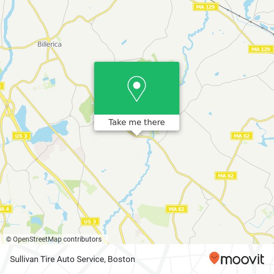 Sullivan Tire Auto Service map