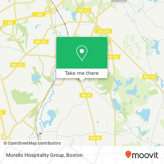 Morello Hospitality Group map