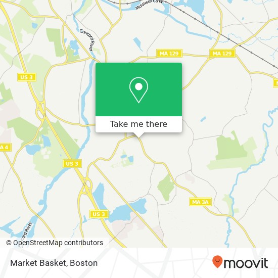 Mapa de Market Basket