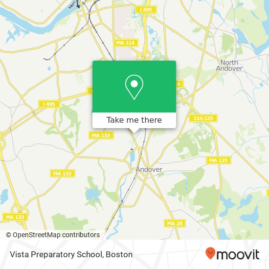 Mapa de Vista Preparatory School