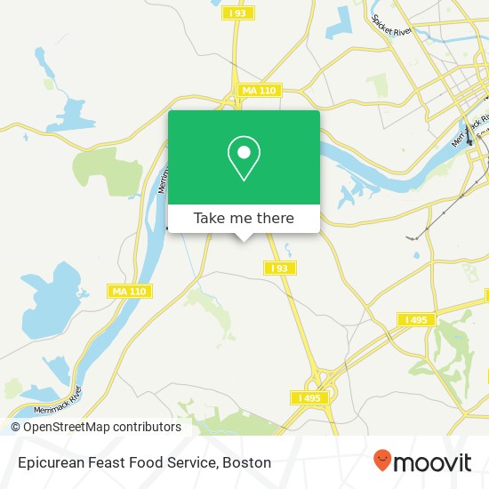 Mapa de Epicurean Feast Food Service