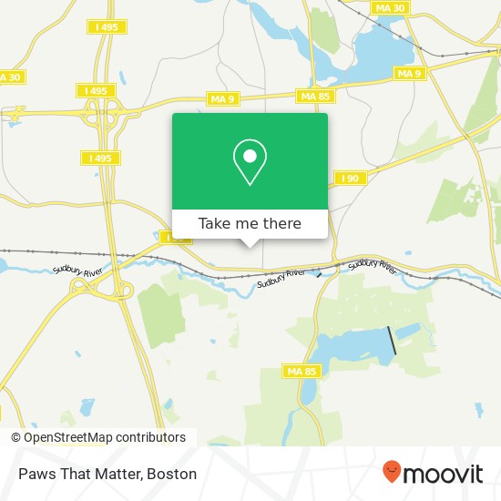 Paws That Matter map