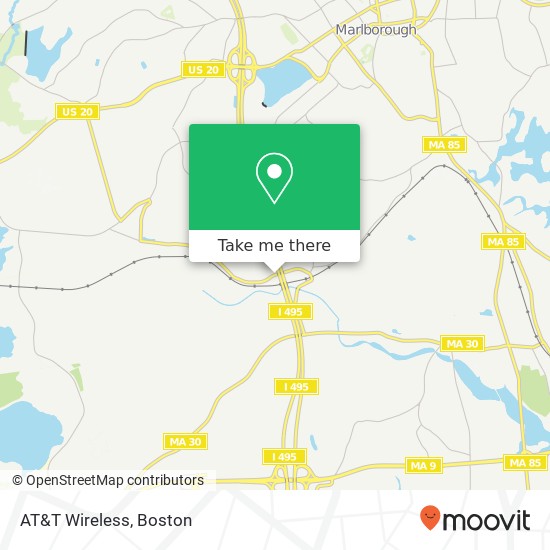 AT&T Wireless map