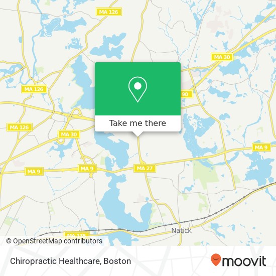 Mapa de Chiropractic Healthcare