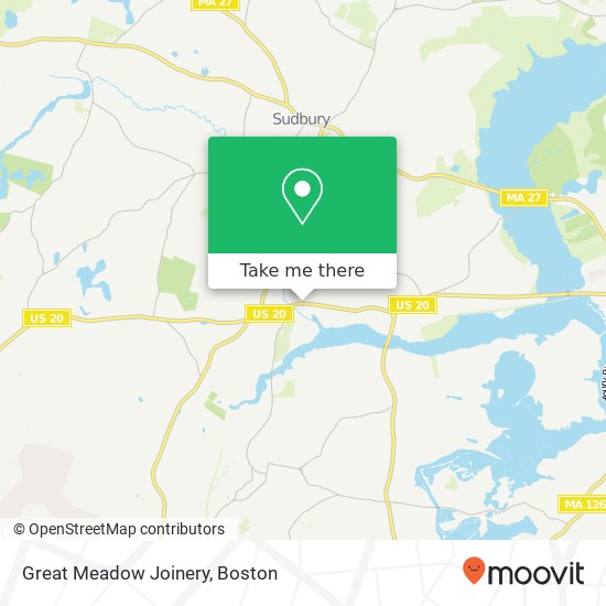 Great Meadow Joinery map