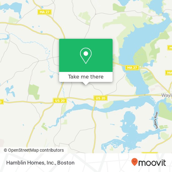 Mapa de Hamblin Homes, Inc.