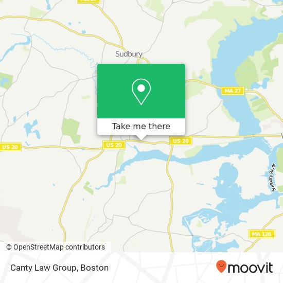 Canty Law Group map