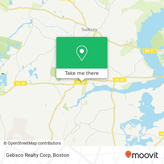 Gebsco Realty Corp map