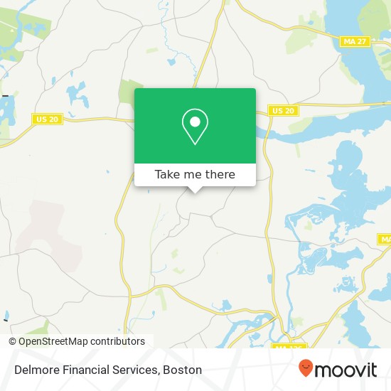 Delmore Financial Services map