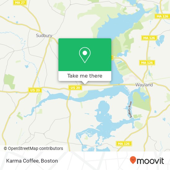 Karma Coffee map