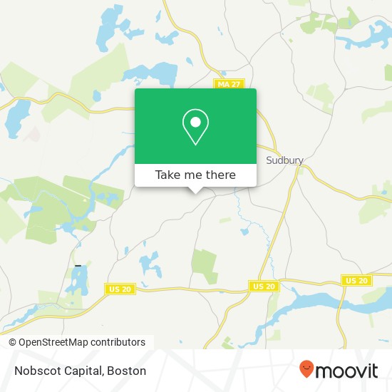 Nobscot Capital map