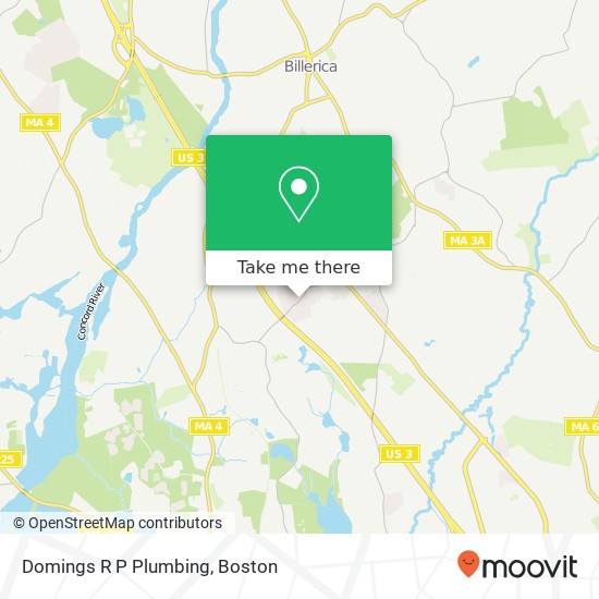 Mapa de Domings R P Plumbing