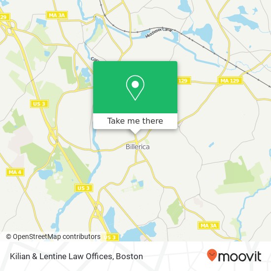 Kilian & Lentine Law Offices map