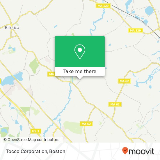 Mapa de Tocco Corporation