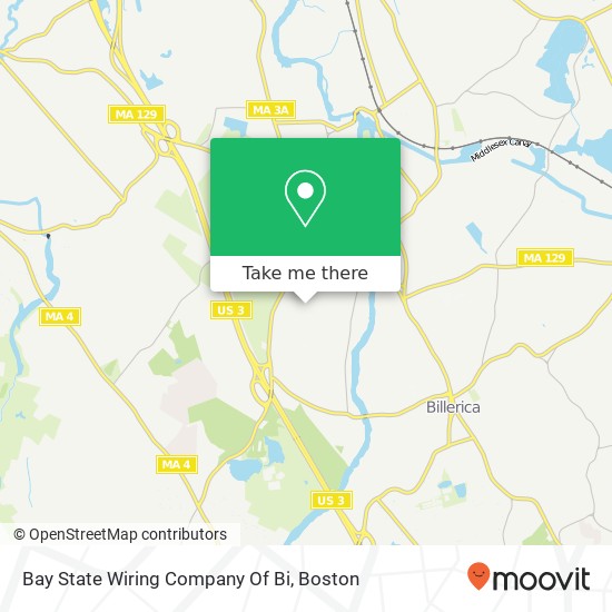 Bay State Wiring Company Of Bi map