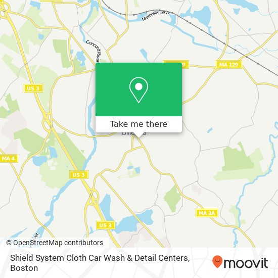 Mapa de Shield System Cloth Car Wash & Detail Centers