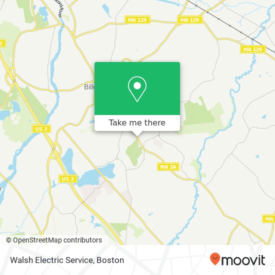 Mapa de Walsh Electric Service