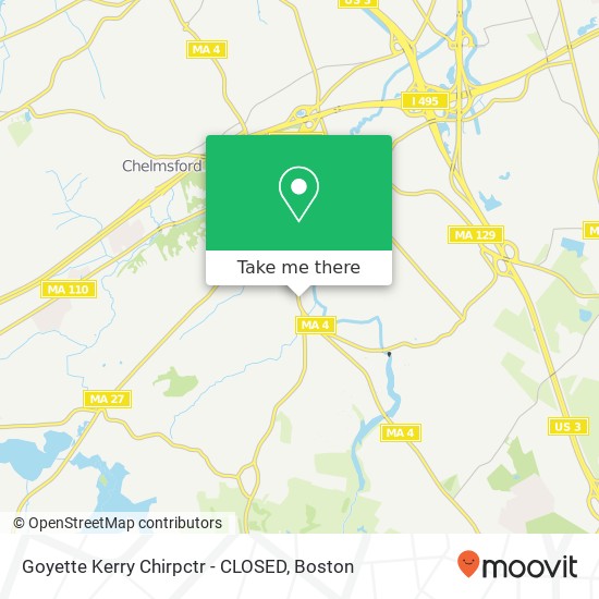 Mapa de Goyette Kerry Chirpctr - CLOSED