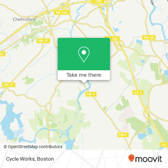 Cycle Works map