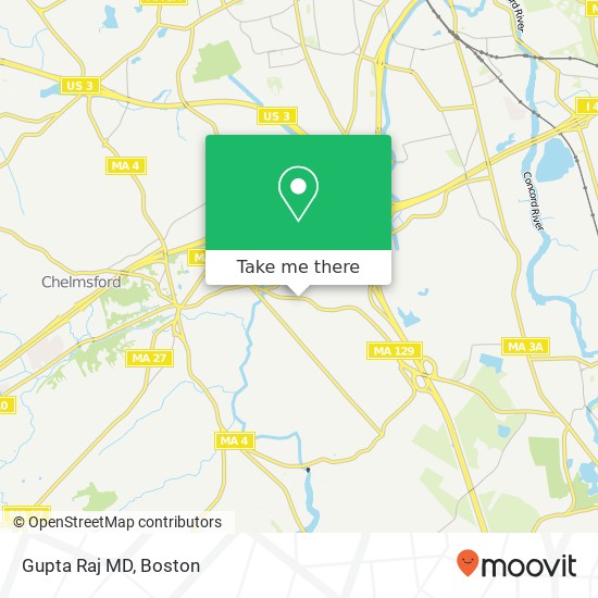 Gupta Raj MD map