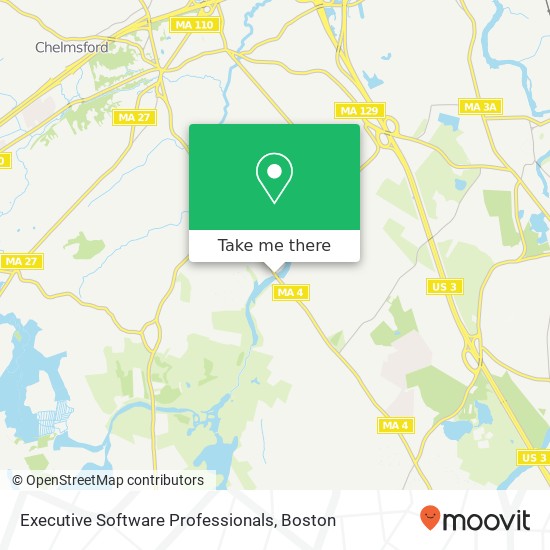 Executive Software Professionals map