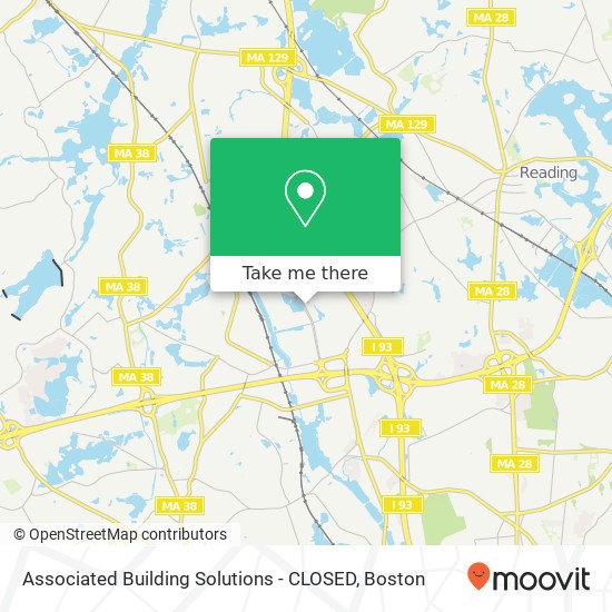 Associated Building Solutions - CLOSED map