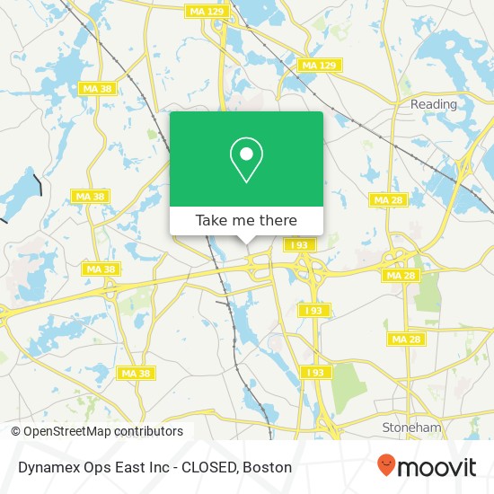 Dynamex Ops East Inc - CLOSED map