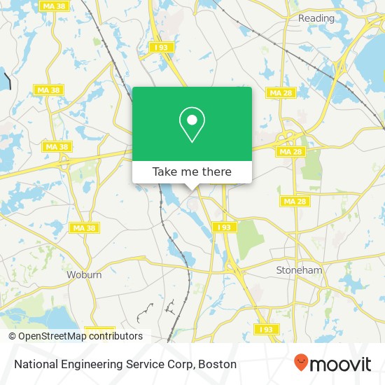 National Engineering Service Corp map