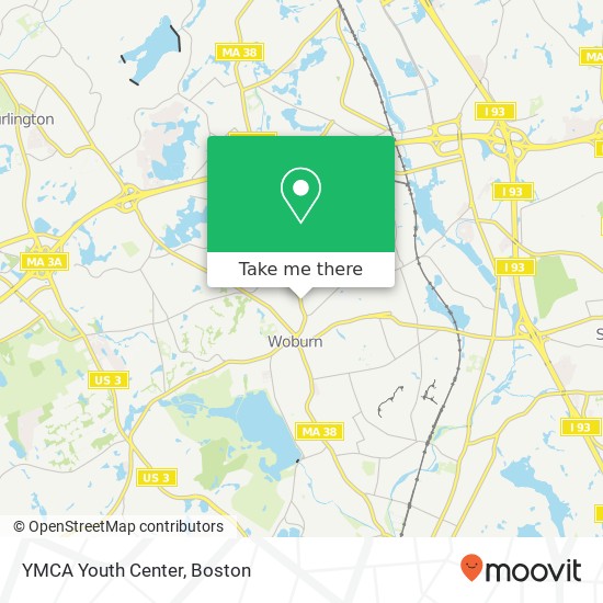 Mapa de YMCA Youth Center