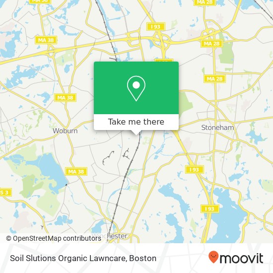 Mapa de Soil Slutions Organic Lawncare