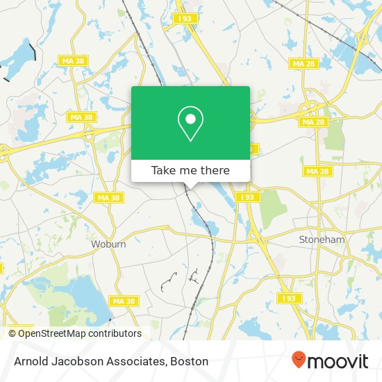 Arnold Jacobson Associates map