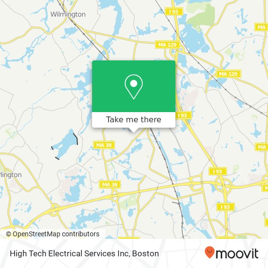 High Tech Electrical Services Inc map