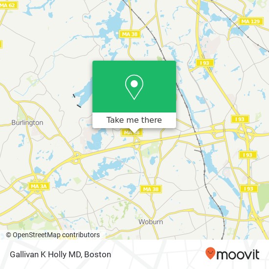 Mapa de Gallivan K Holly MD
