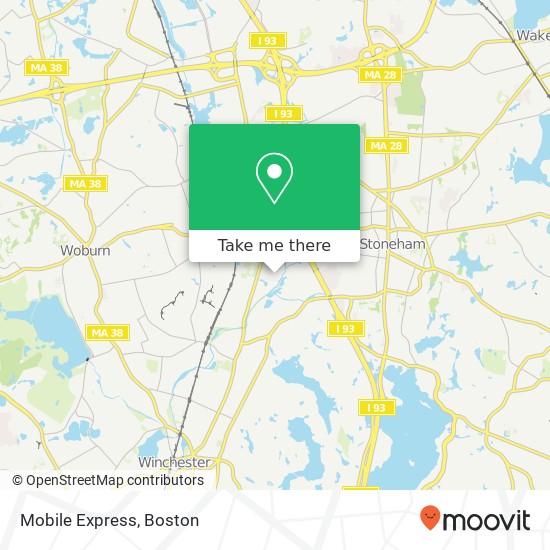 Mobile Express map