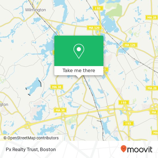 Px Realty Trust map