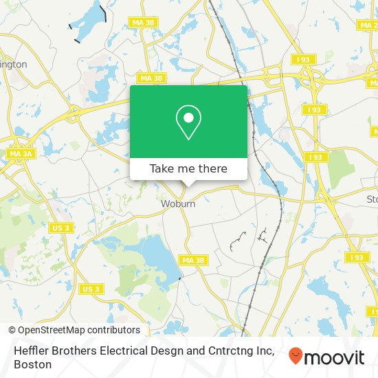 Mapa de Heffler Brothers Electrical Desgn and Cntrctng Inc