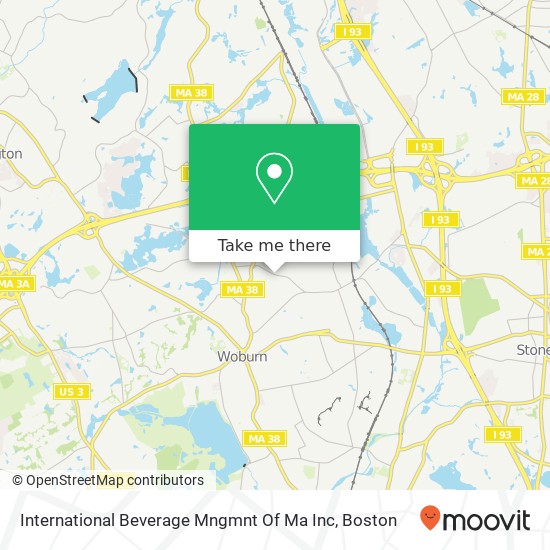 Mapa de International Beverage Mngmnt Of Ma Inc