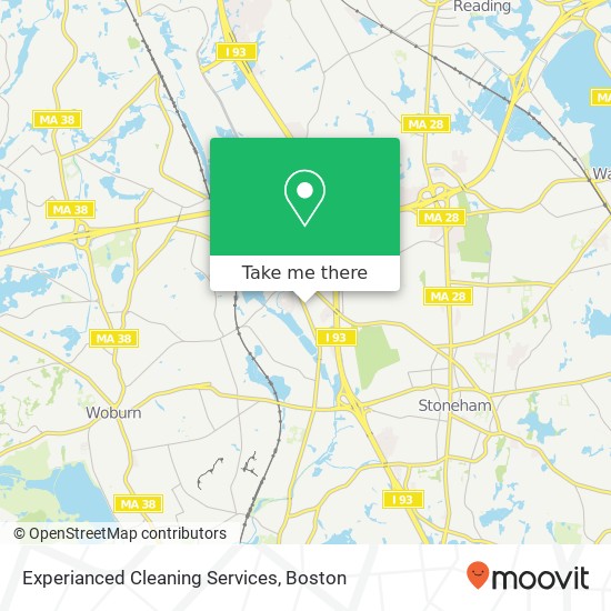 Mapa de Experianced Cleaning Services