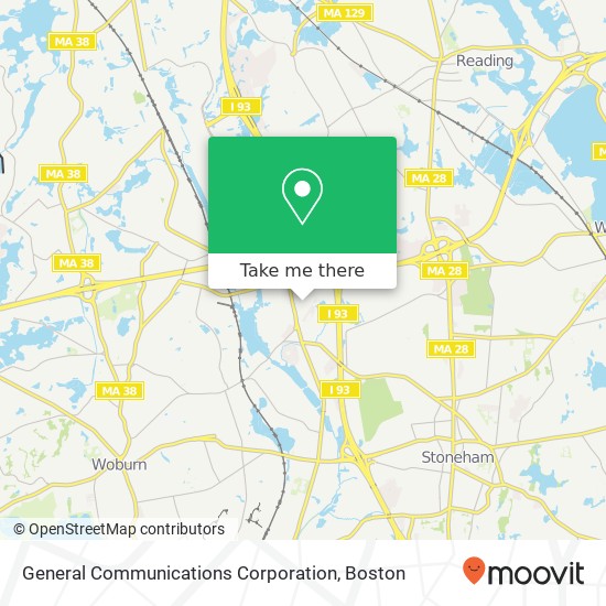 General Communications Corporation map