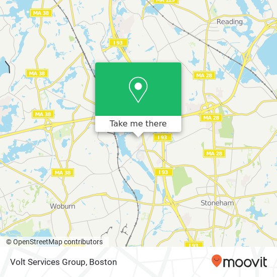 Mapa de Volt Services Group