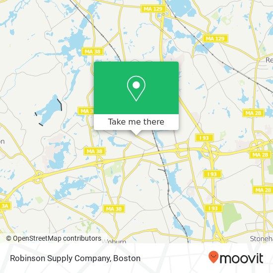 Robinson Supply Company map