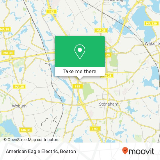 Mapa de American Eagle Electric