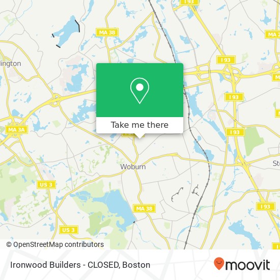 Mapa de Ironwood Builders - CLOSED