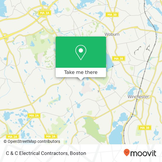 C & C Electrical Contractors map