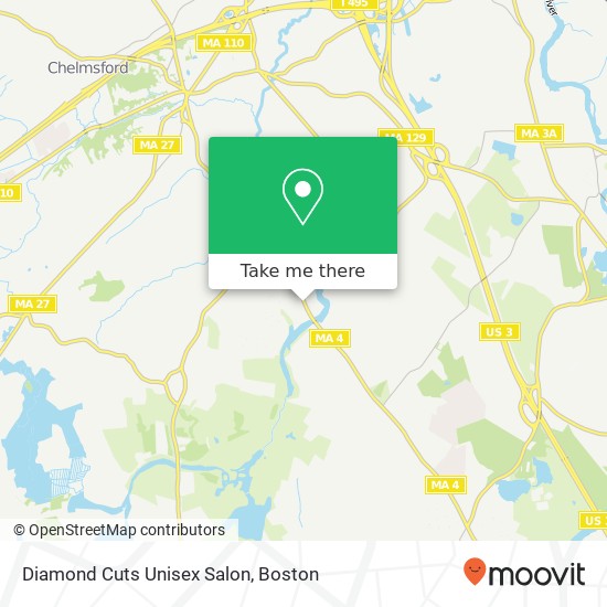 Diamond Cuts Unisex Salon map