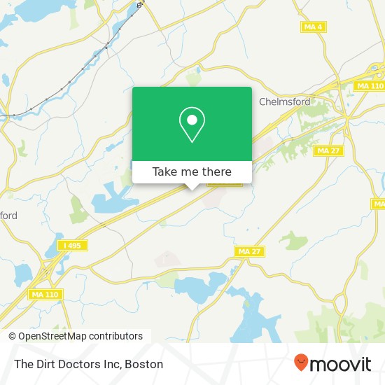 Mapa de The Dirt Doctors Inc