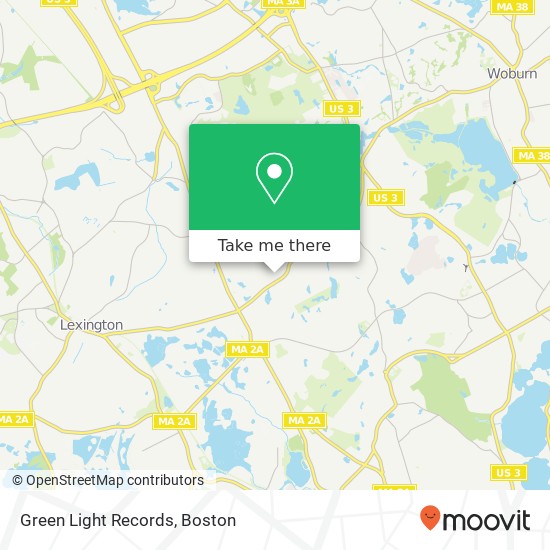 Green Light Records map