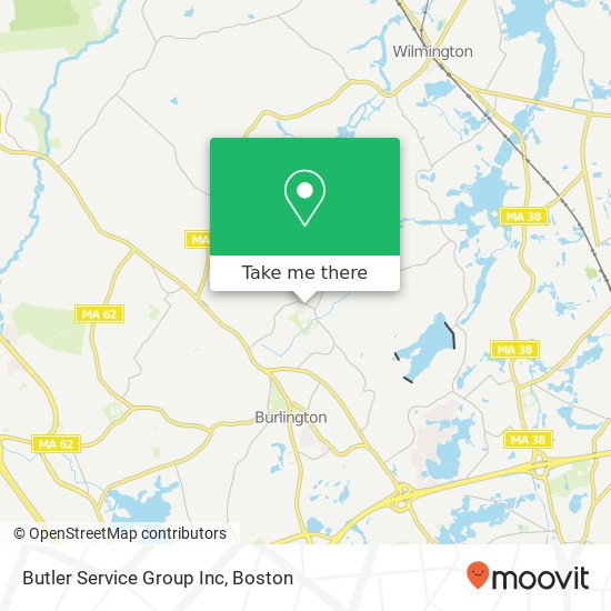 Butler Service Group Inc map