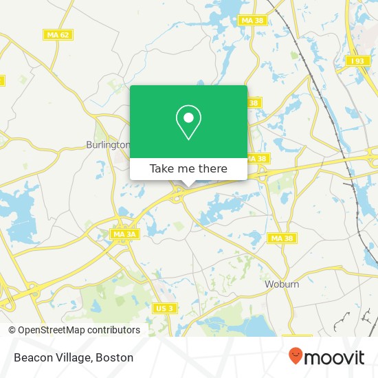 Mapa de Beacon Village