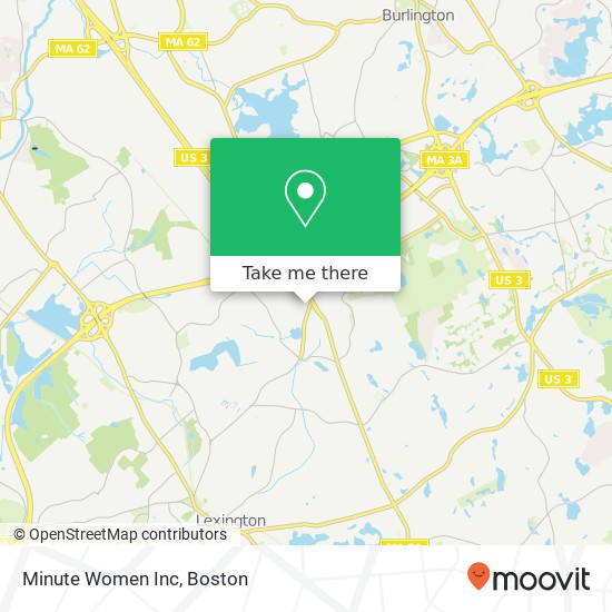 Minute Women Inc map